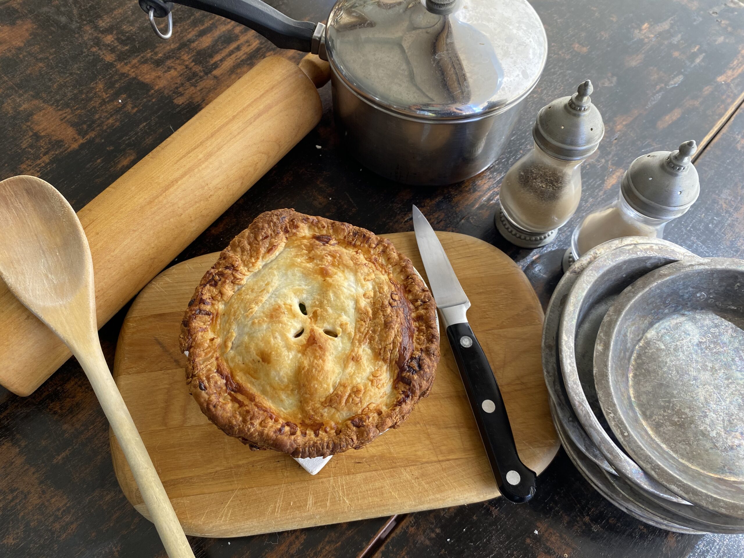 Individual Chicken Pot Pies